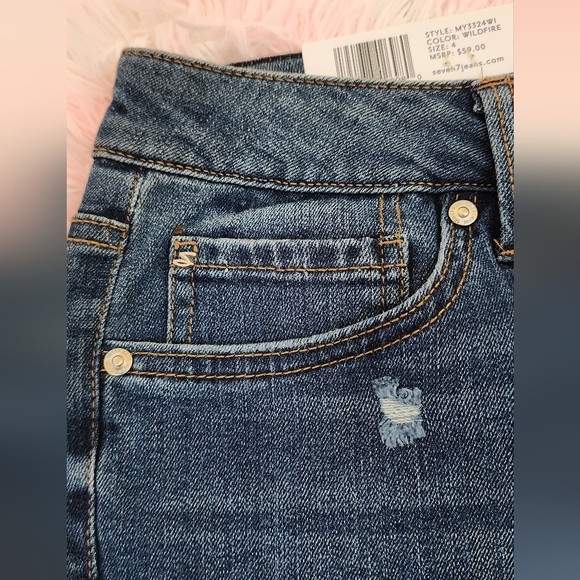 Seven 7 Jeans Weekend Shorts Womens Size 4 new, fast shipping - Picture 8 of 11